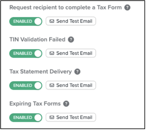 White-Label Emails Relating to US Tax